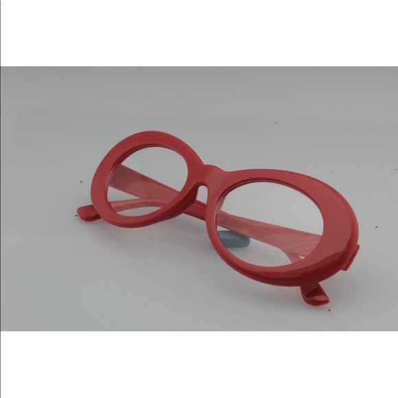 Retro Oval Sunglasses Tapered Arms round lenses - Picture 4 of 7